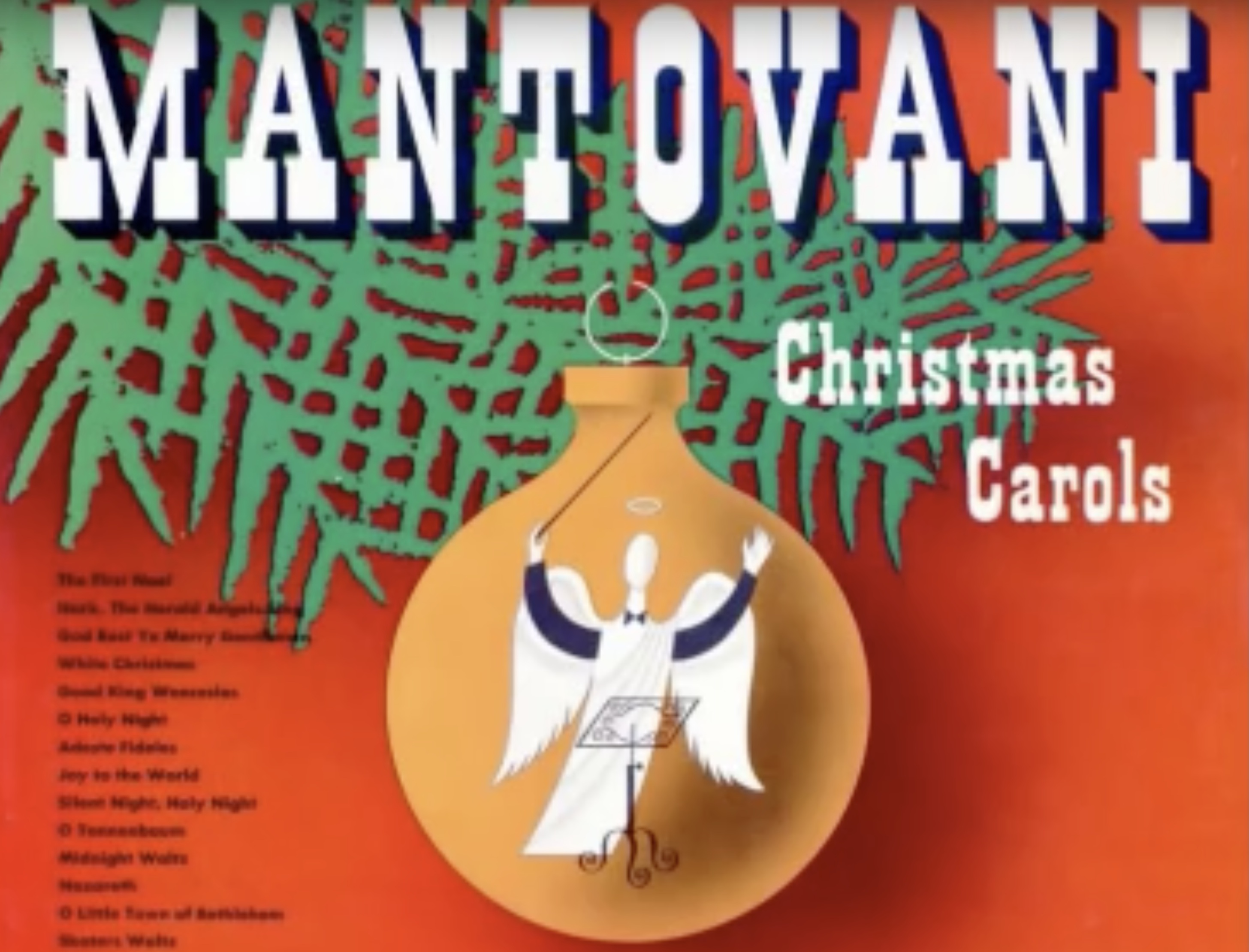 Mantovani And His Orchestra ‎– Christmas Carols – 1964