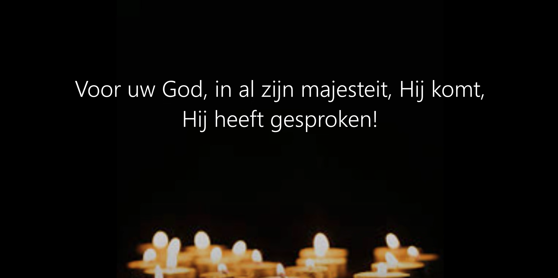 Kerst Oratorium Een nieuw begin